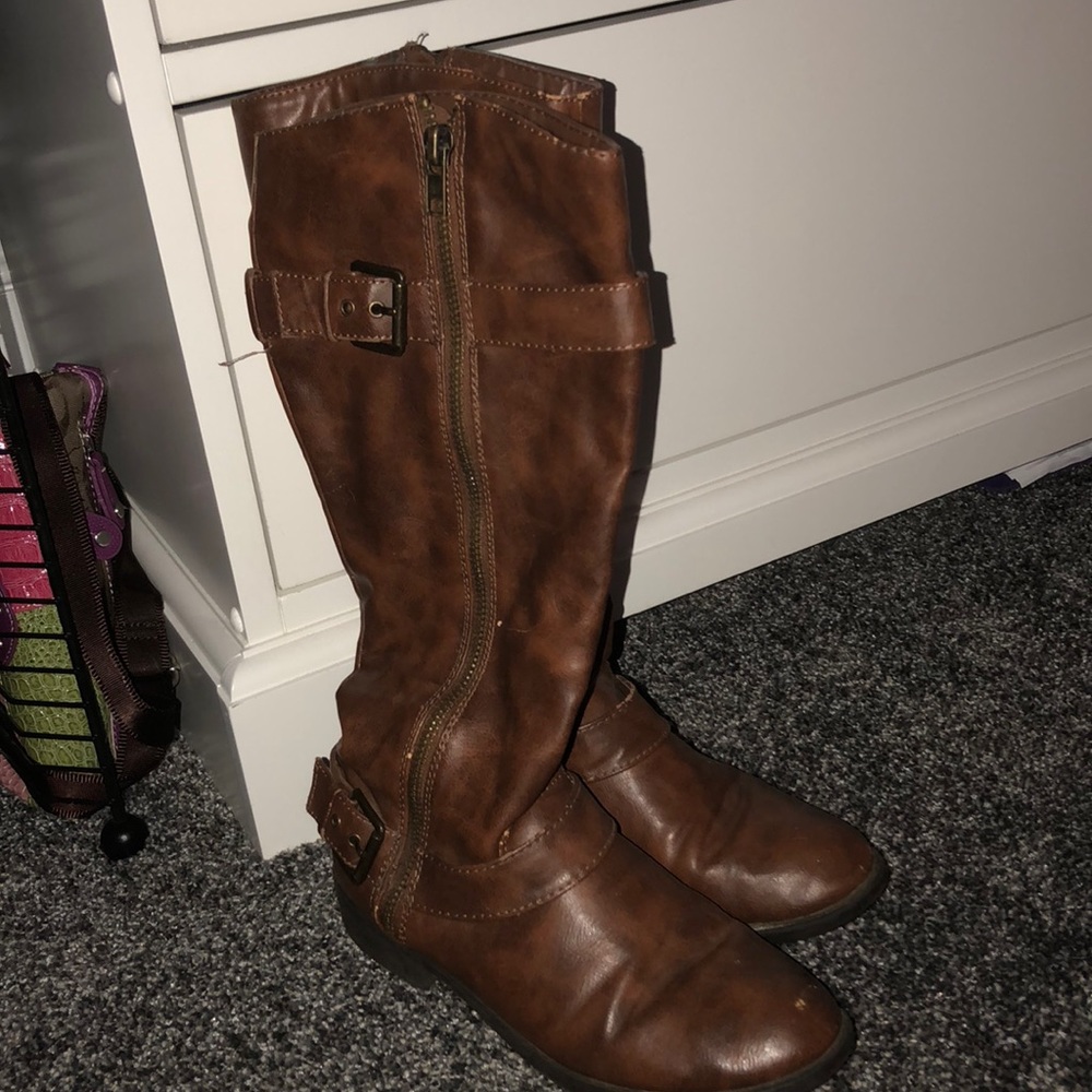 Brown Brash Boots